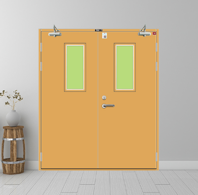 钢质隔热防火门-GFM-G-04